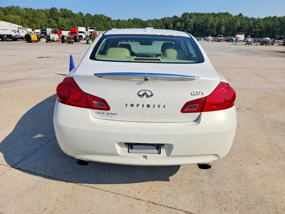 2009 Infiniti G37 VIN JNKCV61FX9M355380 COPART salvage auction — FRONT END, MS - CERT OF TITLE-REBUILT (P), sold $1,300 on 2026-09-03 (photo 6)