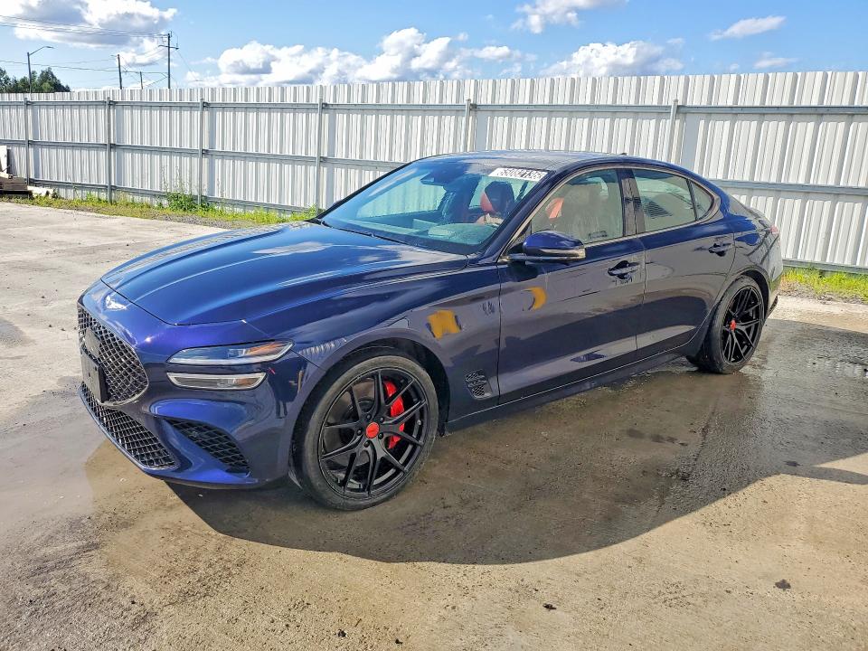 2023 Genesis G70 VIN KMTG54TE3PU130972 — COPART salvage auction photo