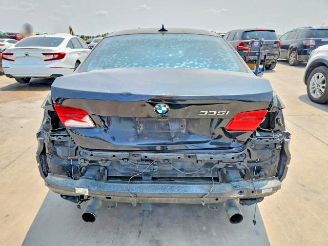 2012 BMW 3 series VIN WBAKG7C57CE802974 COPART salvage auction — REAR END, TX - SALVAGE VEHICLE TITLE, sold $200 on 2026-08-20 (photo 6)