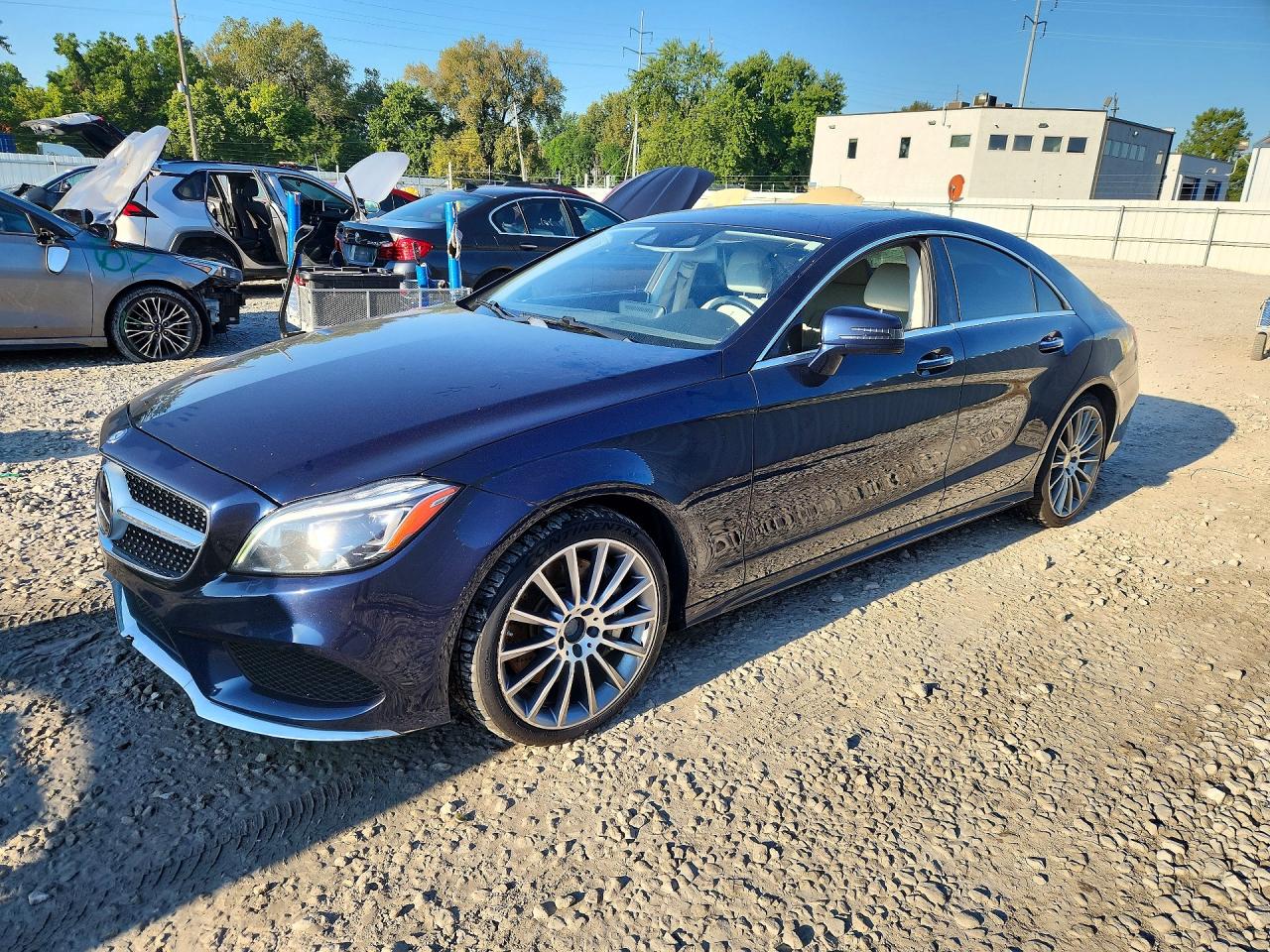 2016 Mercedes-Benz CLS-Class VIN WDDLJ9BB7GA170606 — COPART salvage auction photo