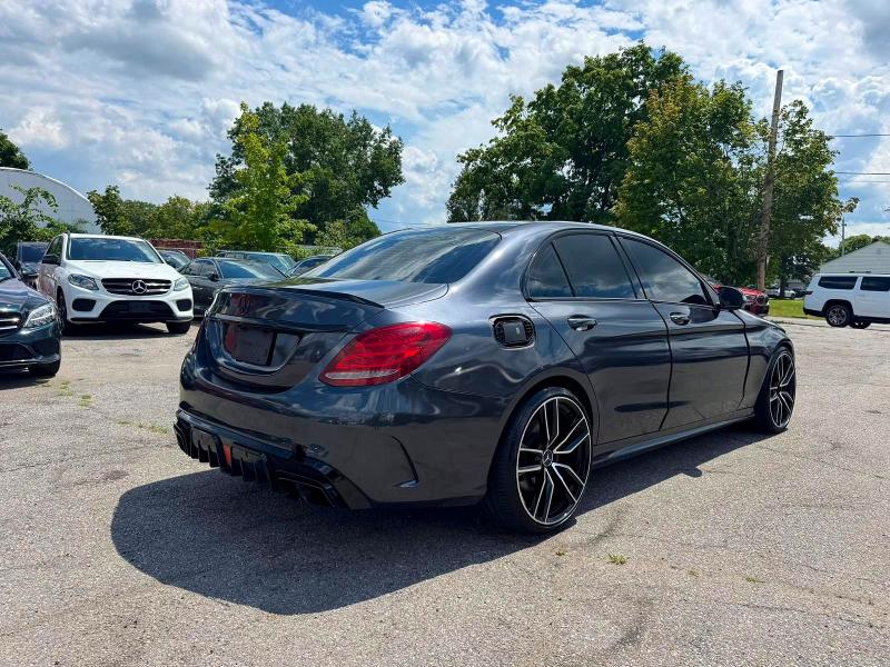 2017 Mercedes-benz C class VIN 55SWF6EB5HU185633 COPART salvage auction — NORMAL WEAR, Fl - Cert Of Ttl-Rebuilt&Slvg Rbld (P), sold $13,000 on 2026-08-14 (photo 4)