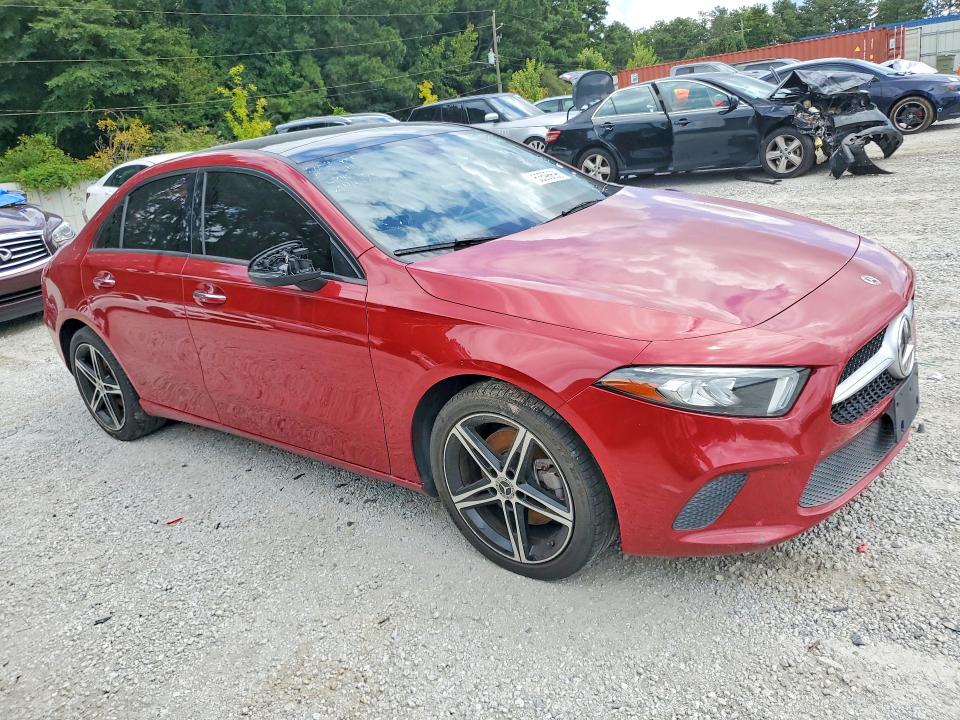 2021 Mercedes-benz A-klasse VIN W1K3G4FB7MJ298531 COPART salvage auction — MECHANICAL, Ga - Certificate Of Title, sold $8,700 on 2026-09-02 (photo 4)