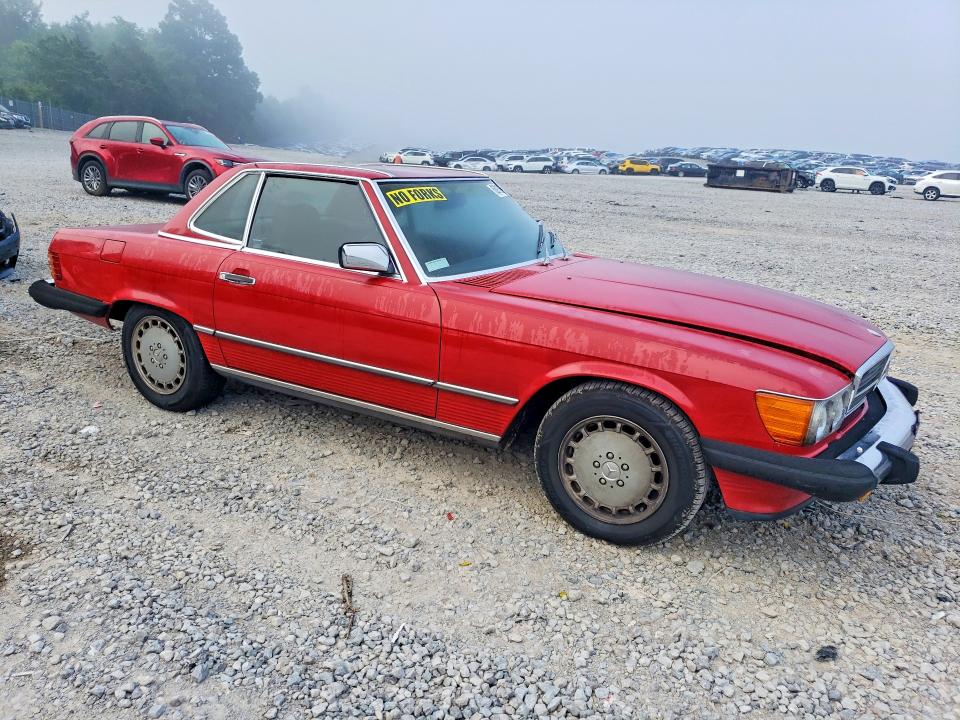 1986 Mercedes-benz 560 VIN WDBBA48D9GA044263 COPART salvage auction — MINOR DENT/SCRATCHES, TN - CERTIFICATE OF TITLE, sold $11,000 on 2026-08-11 (photo 4)