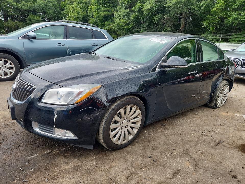2013 Buick Regal VIN 2G4GT5GV9D9183006 COPART salvage auction — REAR END, Ga - Cert Of Title-Salvage, sold $1,000 on 2026-09-11 (photo 1)