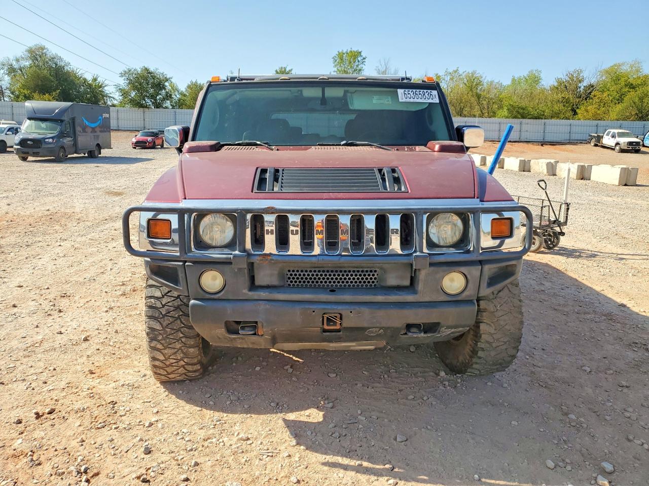 2003 Hummer H2 VIN 5GRGN23U33H146861 COPART salvage auction — Top/Roof, OK - CERT OF TITLE-REBUILT, sold $1,150 on 2026-09-15 (photo 5)