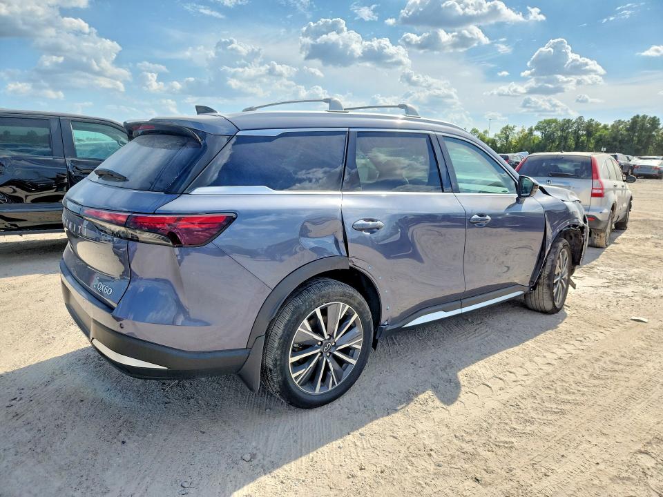 2026 Infiniti Qx60 VIN 5N1AL1FR2TC336402 COPART salvage auction — FRONT END, Tx - Salvage Vehicle Title, sold $15,400 on 2026-09-04 (photo 3)