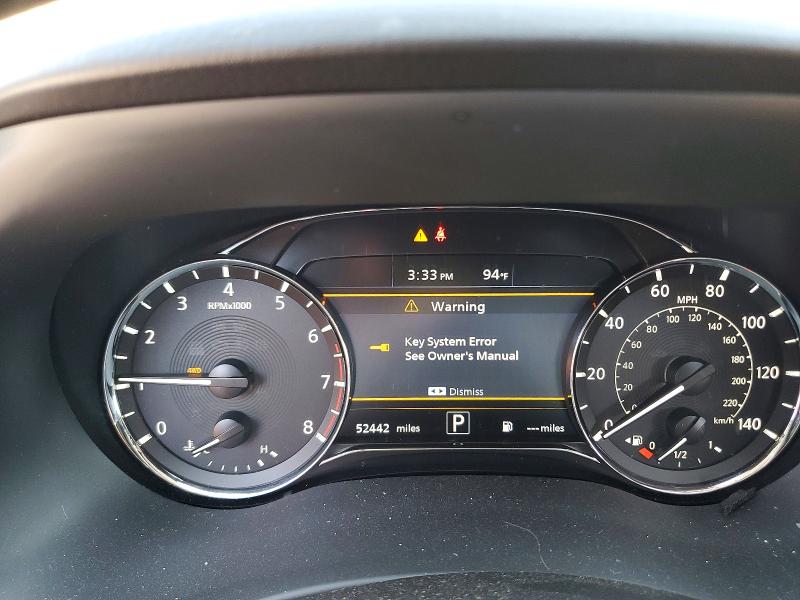 2022 Infiniti Qx80 VIN JN8AZ2BEXN9292715 COPART salvage auction — VANDALISM, NV - SALVAGE TITLE, sold $23,000 on 2026-09-10 (photo 9)