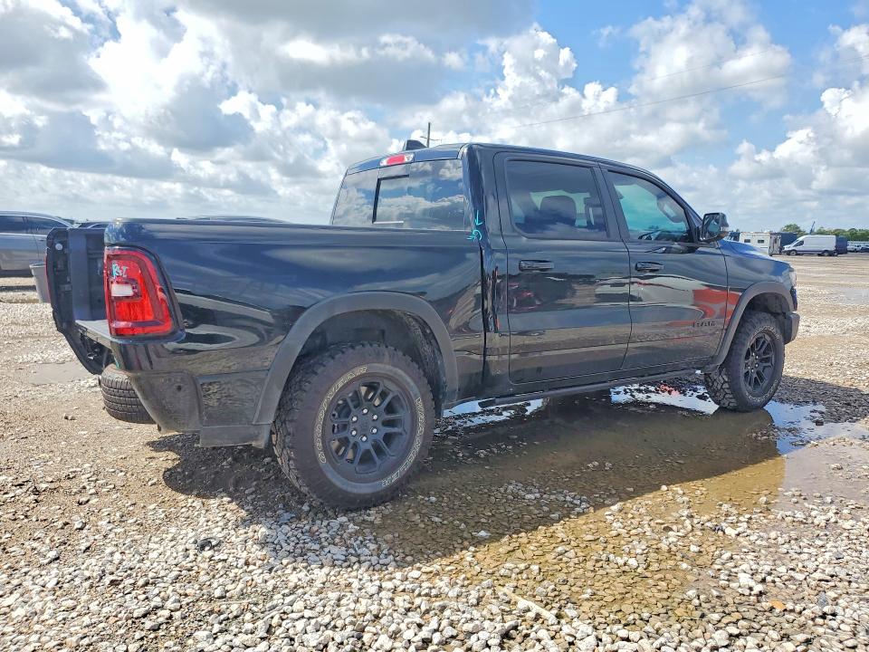2026 Ram 1500 VIN 1C6SRFLP7TN265815 COPART salvage auction — FRAME DAMAGE, TX - SALVAGE VEHICLE TITLE (P), sold $32,250 on 2026-09-10 (photo 3)