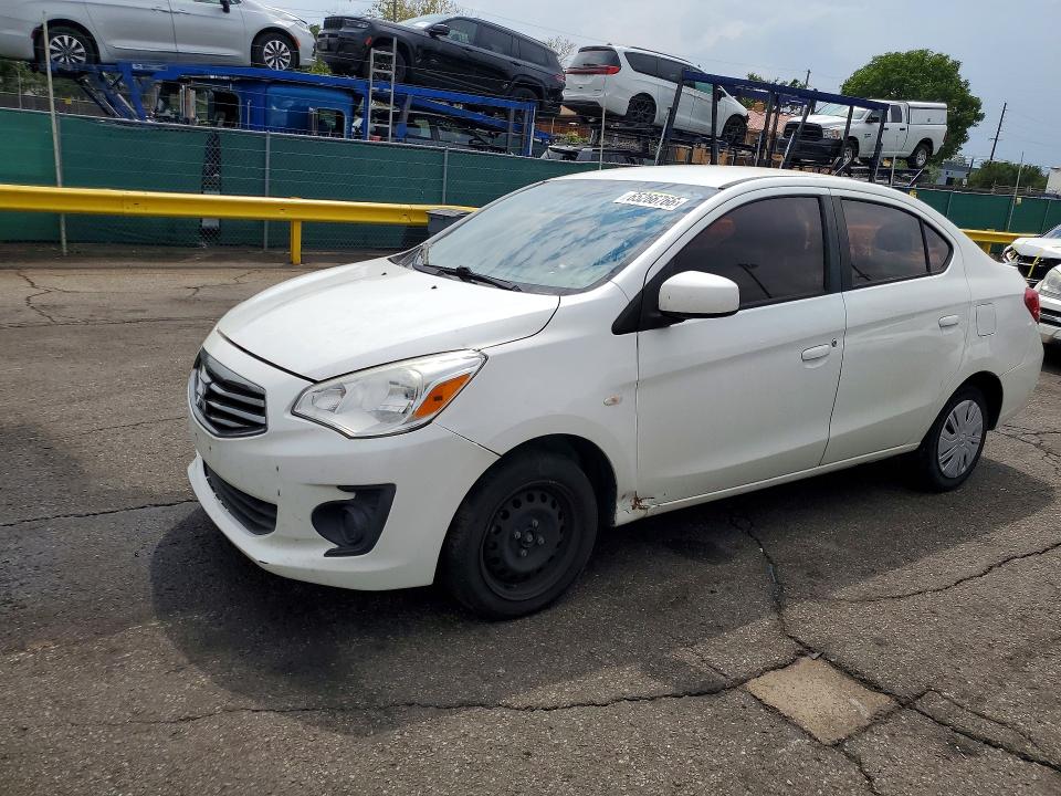 2017 Mitsubishi Mirage VIN ML32F3FJ3HH003287 COPART salvage auction — MECHANICAL, Co - Certificate Of Title, sold $850 on 2026-10-05 (photo 1)
