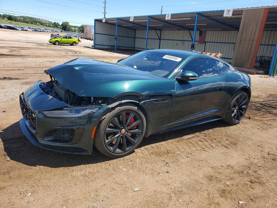 2022 Jaguar F-type VIN SAJD51FE4NCK77625 — COPART salvage auction photo