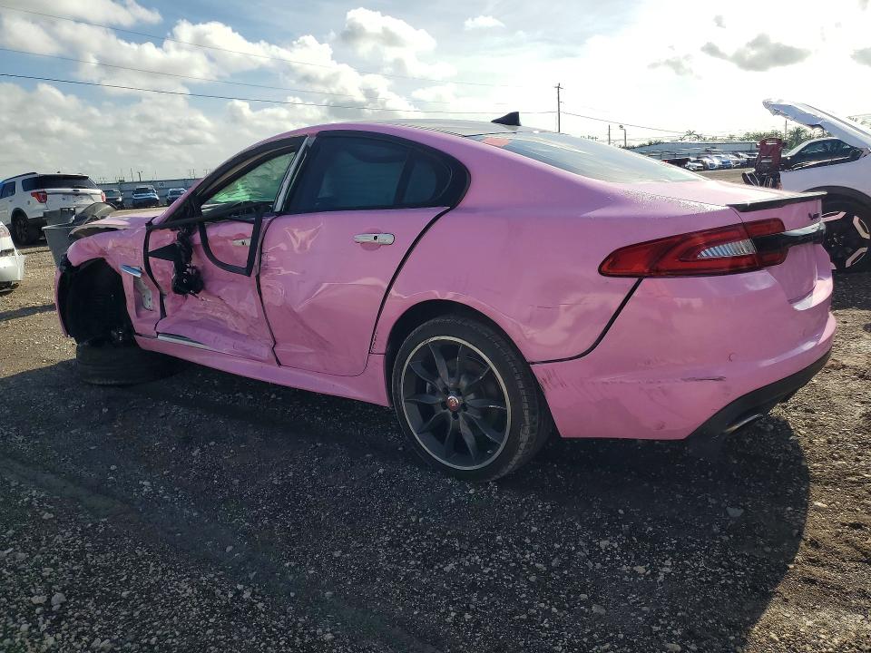 2015 Jaguar Xf VIN SAJWJ0FF2F8U64583 COPART salvage auction — FRONT END, Fl - Cert Of Ttl-Rebuilt&Slvg Rbld, sold $2,250 on 2026-09-09 (photo 2)
