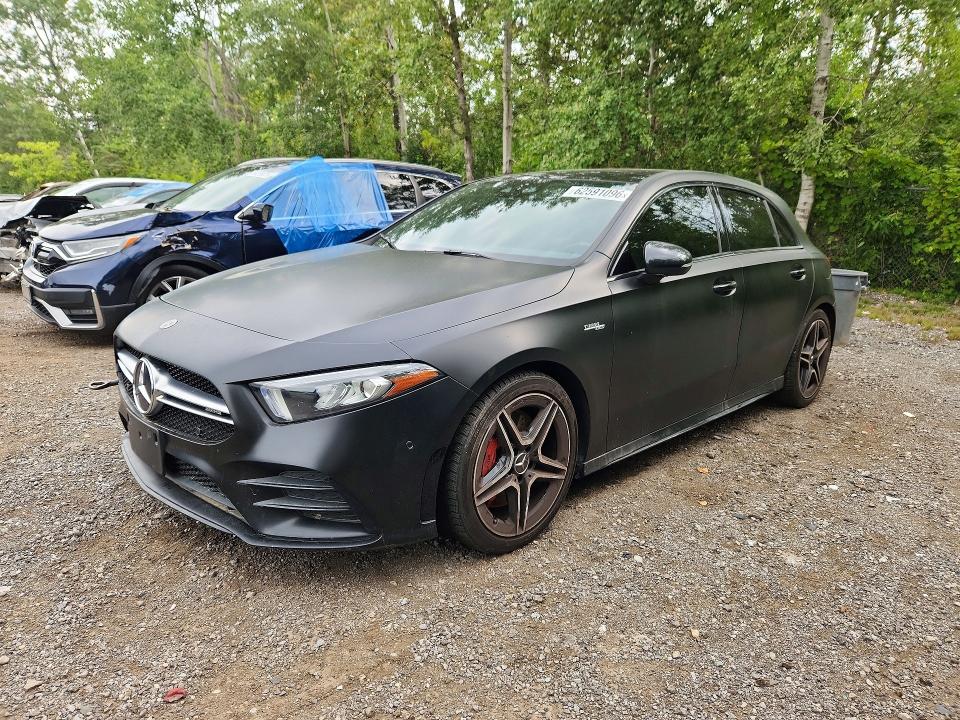 2021 Mercedes-benz A-klasse VIN W1K3F5BB5MJ317981 — COPART salvage auction photo
