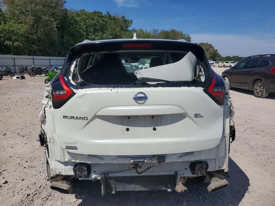 2022 Nissan Murano VIN 5N1AZ2CJ5NC123711 COPART salvage auction — REAR END, Ok - Cert Of Title-Salvage, sold $8,500 on 2026-10-01 (photo 6)