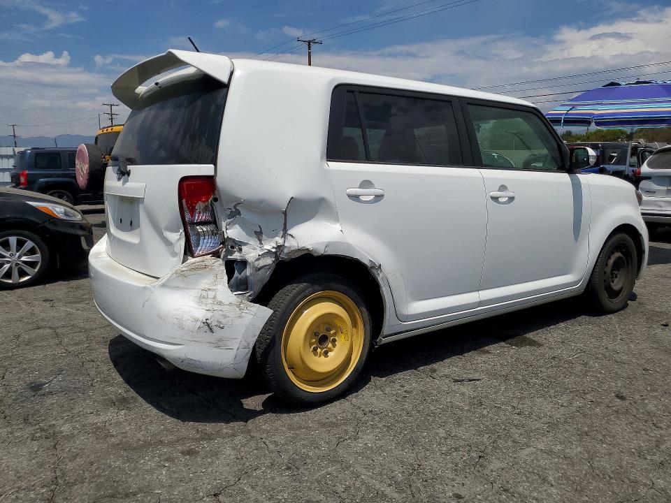 2008 Scion VIN JTLKE50E581047540 COPART salvage auction — SIDE, CA - SALVAGE CERTIFICATE, sold $425 on 2026-08-20 (photo 3)