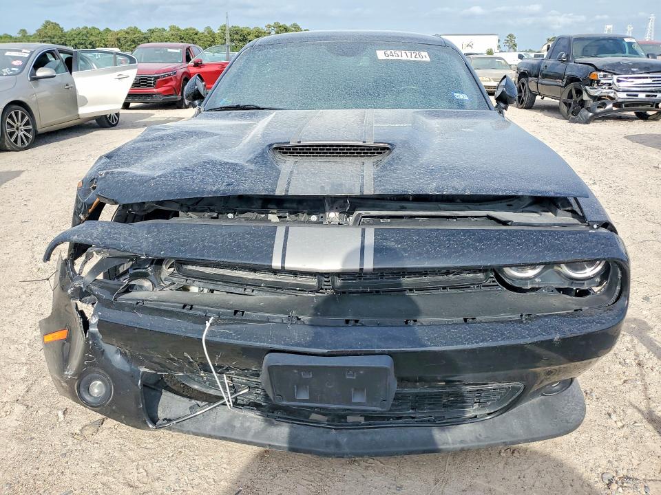 2022 Dodge Challenger VIN 2C3CDZBT1NH195238 COPART salvage auction — FRONT END, TX - SALVAGE VEHICLE TITLE, sold $8,500 on 2026-08-21 (photo 5)