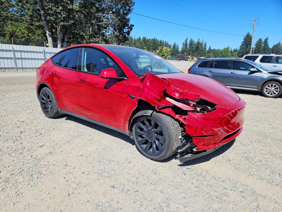2023 Tesla Model y VIN 7SAYGDEE1PF922415 COPART salvage auction — FRONT END, Wa - Bill Of Sale, sold $8,400 on 2026-08-28 (photo 4)