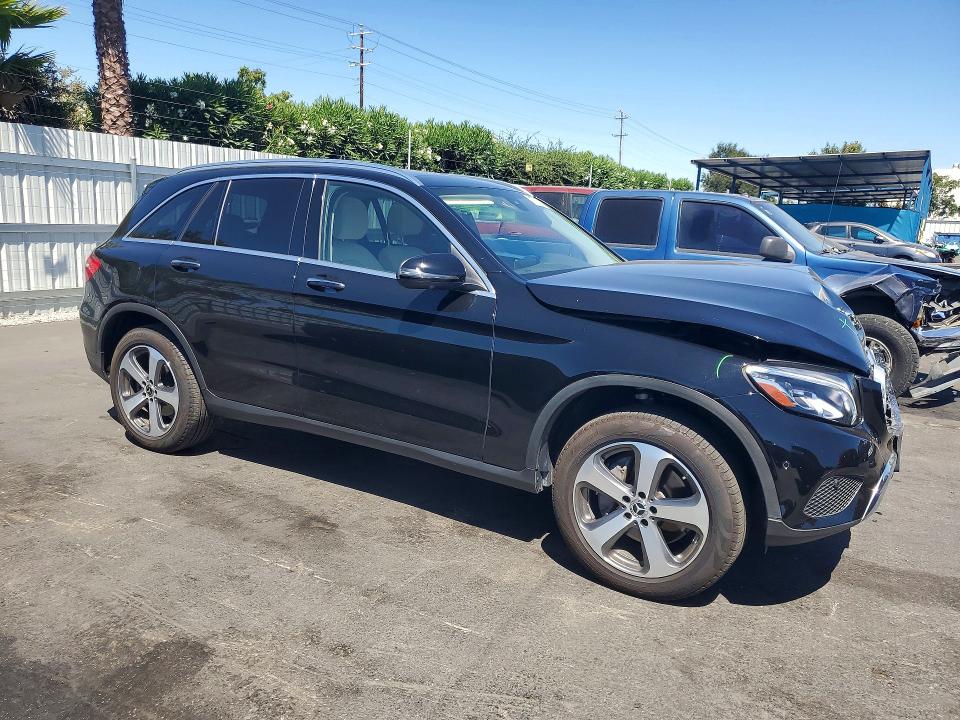 2019 Mercedes-benz Glc VIN WDC0G4KB3KF615086 COPART salvage auction — FRONT END, Ca - Salvage Certificate, sold $6,800 on 2026-08-20 (photo 4)