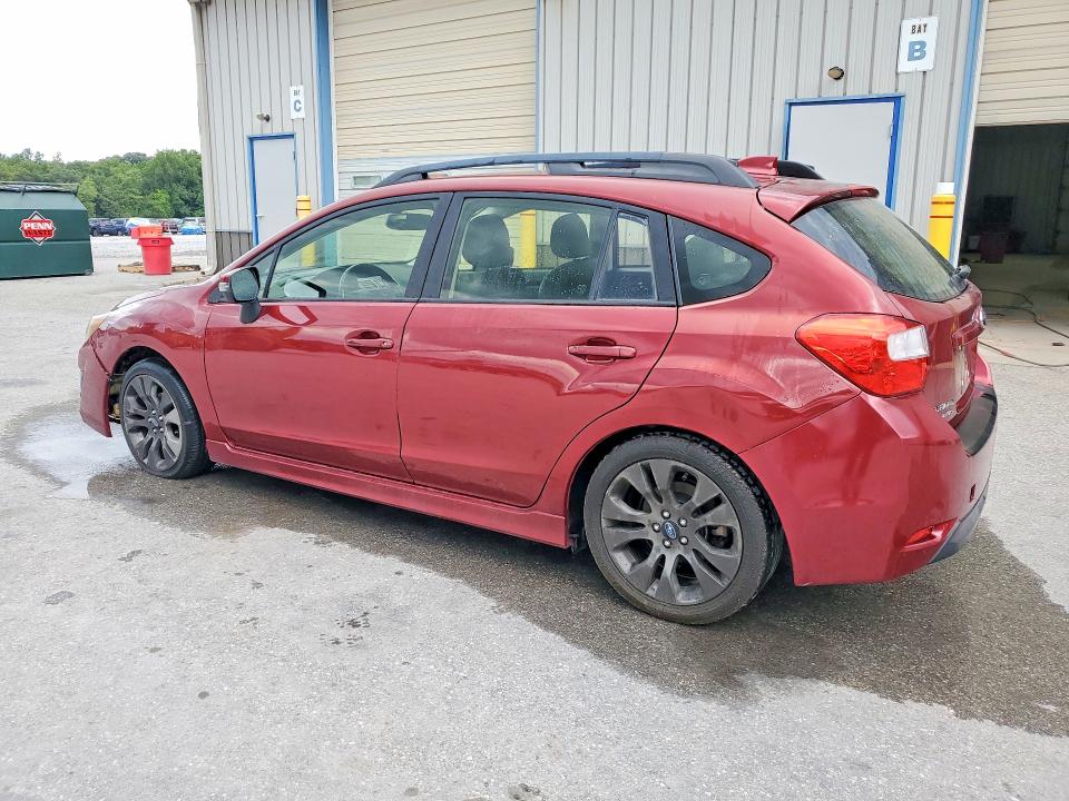 2016 Subaru Impreza VIN JF1GPAU64G8246548 COPART salvage auction — FRONT END, Pa - Cert Of Title (P), sold $4,300 on 2026-09-21 (photo 2)