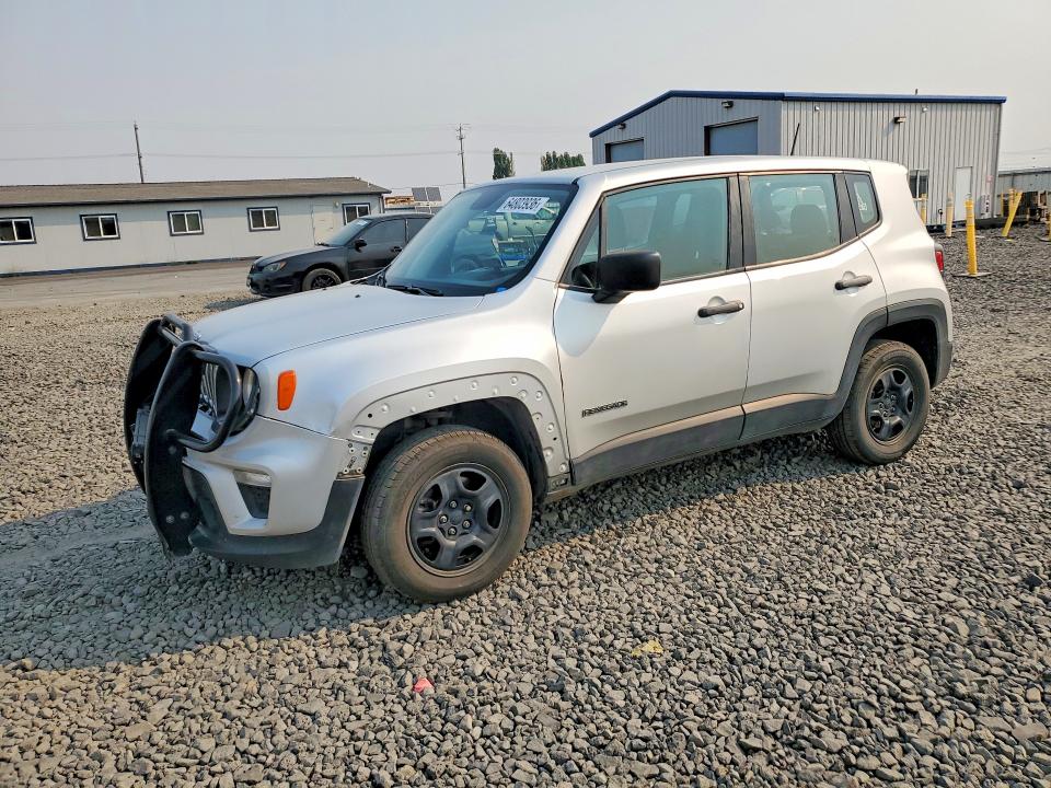 2020 Jeep Renegade VIN ZACNJBAB7LPL09281 COPART salvage auction — FRONT END, Wa - Bill Of Sale, sold $1,150 on 2026-08-19 (photo 1)