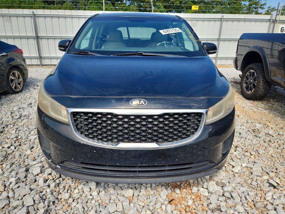 2015 Kia SEDONA VIN KNDMB5C12F6036680 COPART salvage auction — MINOR DENT/SCRATCHES, Ga - Certificate Of Title (P), sold $1,000 on 2026-09-18 (photo 5)