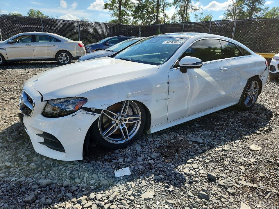 2018 Mercedes-benz E-klasse VIN WDD1J6GBXJF024161 — COPART salvage auction photo