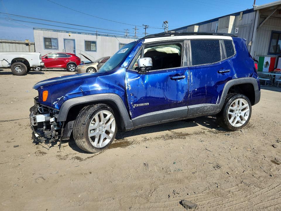 2021 Jeep Renegade VIN ZACNJDBB4MPM70215 COPART salvage auction — FRONT END, Ca - Acq Bos - Post Sale - Salvage, sold $550 on 2026-08-17 (photo 1)