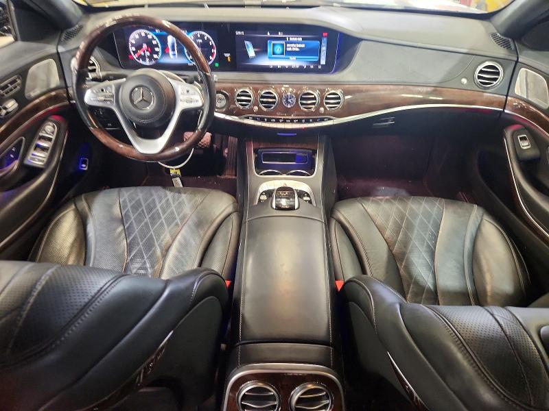2018 Mercedes-benz S class VIN WDDUG8GB0JA406235 COPART salvage auction — MINOR DENT/SCRATCHES, NY - CERTIFICATE OF TITLE (P), sold $9,000 on 2026-08-13 (photo 8)