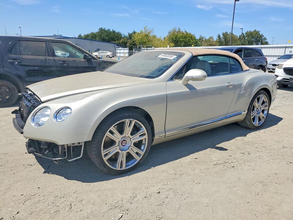 2013 Bentley Continental VIN SCBGT3ZA7DC084828 — COPART salvage auction photo