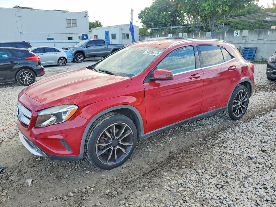 2015 Mercedes-benz Gla-klasse VIN WDCTG4GB2FJ065873 COPART salvage auction — MINOR DENT/SCRATCHES, Fl - Cert Of Title Slvg Rebuildable, sold $3,100 on 2026-08-18 (photo 1)
