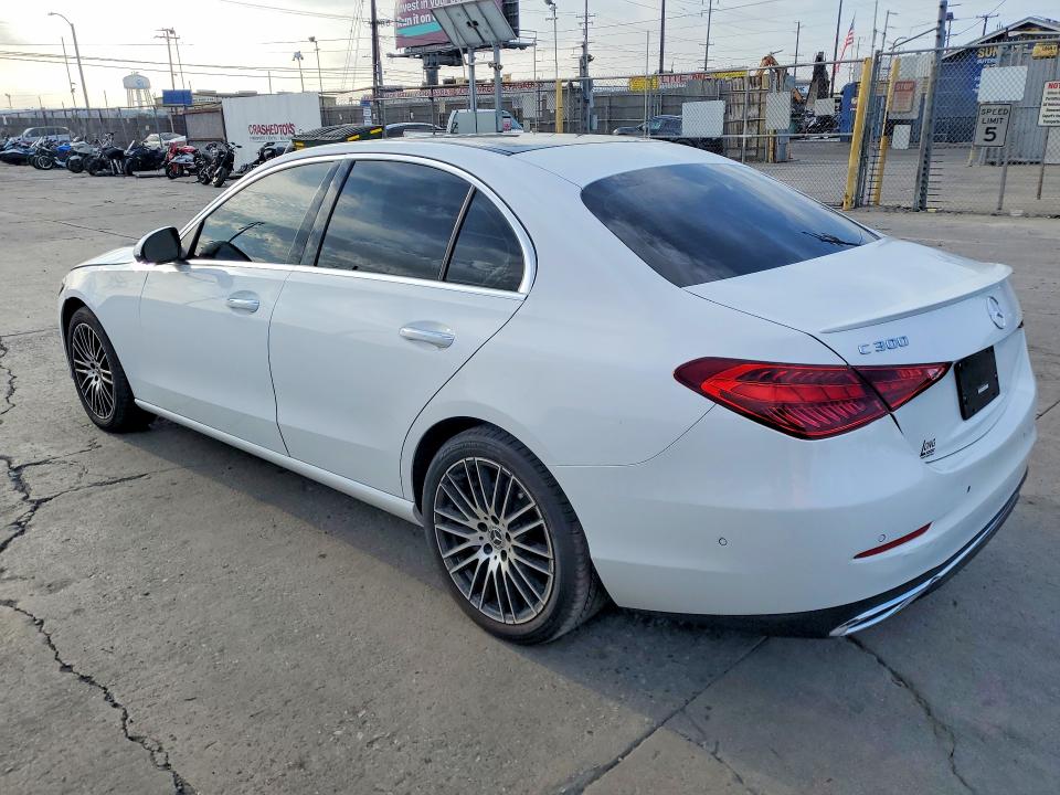 2023 Mercedes-benz C-klasse VIN W1KAF4GB7PR096965 COPART salvage auction — FRONT END, Az - Dis/Dlr/Exp Only Salvage Title (P), sold $13,900 on 2026-08-19 (photo 2)