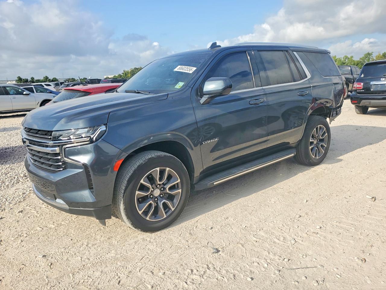 2021 Chevrolet Tahoe VIN 1GNSCNKD7MR361277 — COPART salvage auction photo