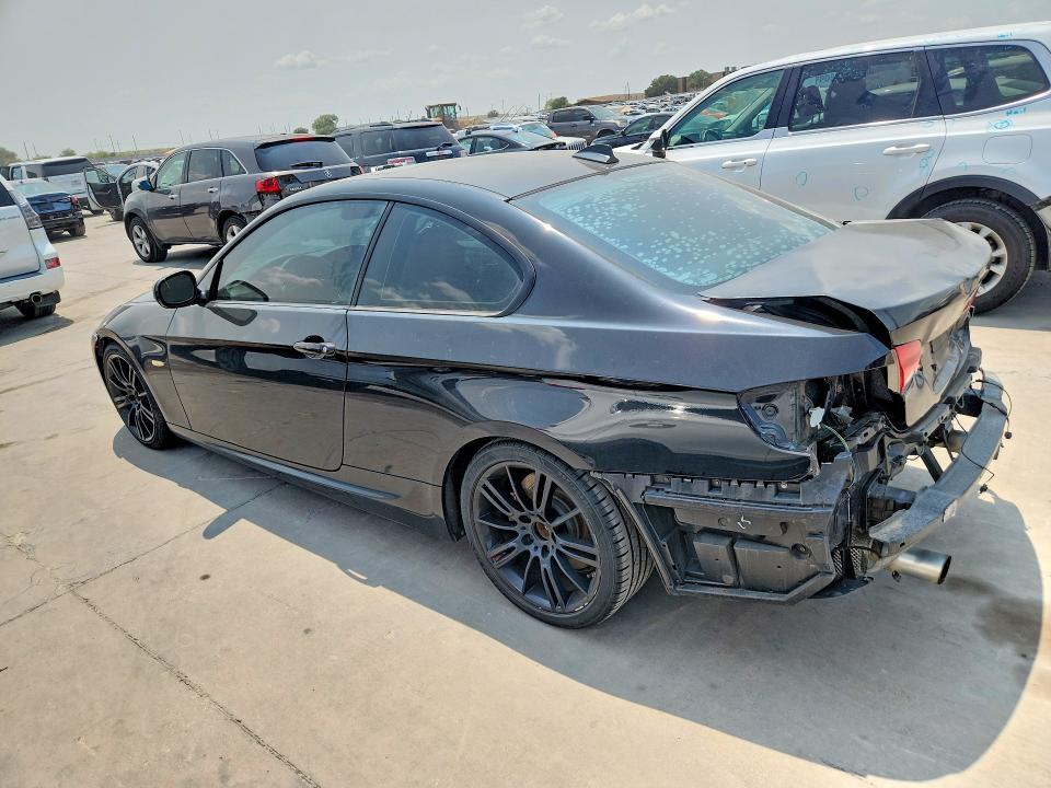 2012 BMW 3 series VIN WBAKG7C57CE802974 COPART salvage auction — REAR END, TX - SALVAGE VEHICLE TITLE, sold $200 on 2026-08-20 (photo 2)