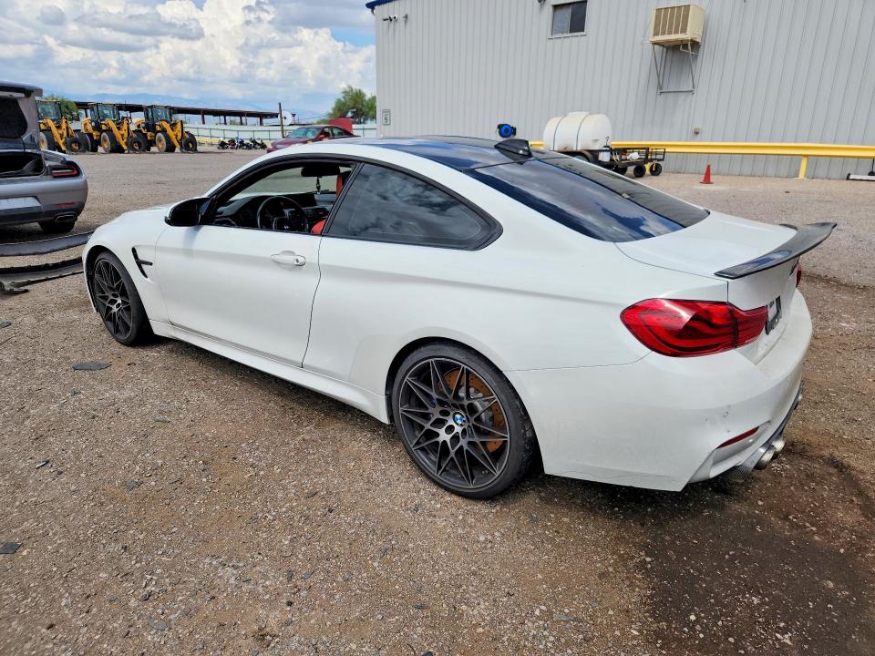 2019 BMW M4 VIN WBS4Y9C55KAH82908 COPART salvage auction — UNDERCARRIAGE, Az - Cert Of Title - Salvage, sold $22,300 on 2026-08-21 (photo 2)