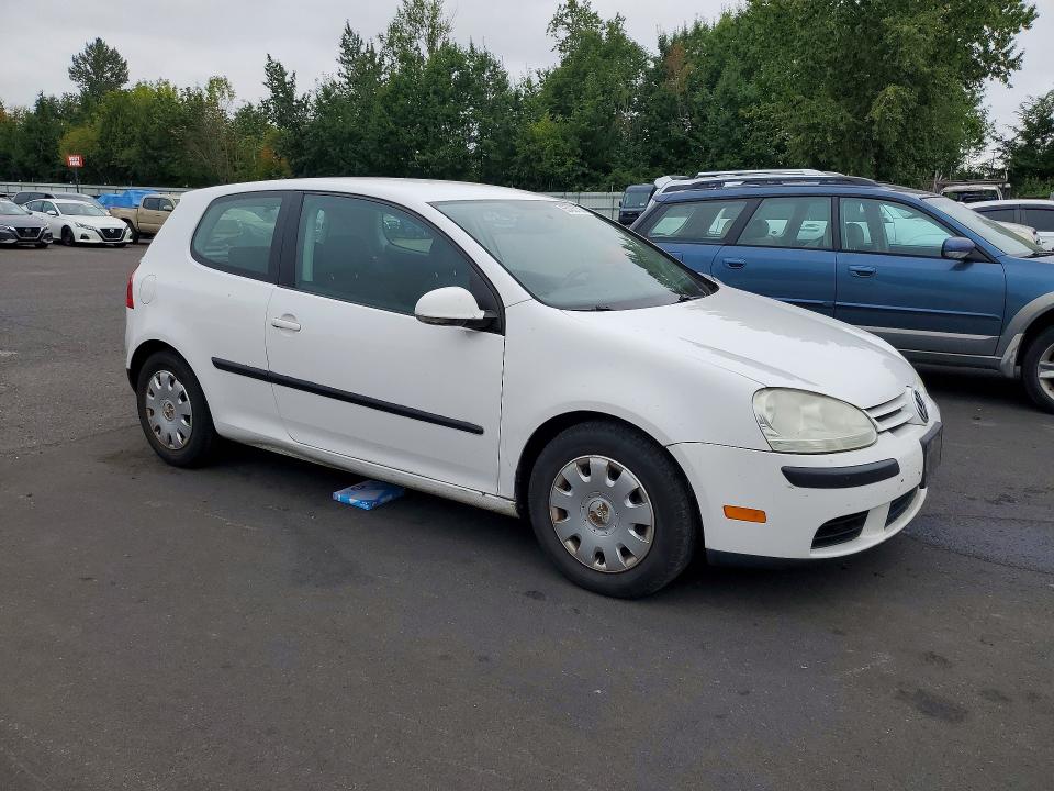 2008 Volkswagen Golf VIN WVWAB71K28W244636 COPART salvage auction — UNDERCARRIAGE, OR - CERTIFICATE OF TITLE, sold $700 on 2026-08-19 (photo 4)