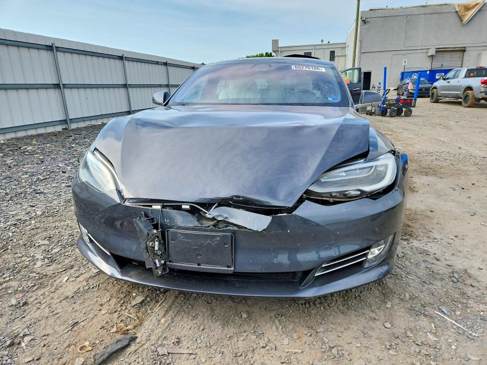 2018 Tesla Model s VIN 5YJSA1E45JF276040 COPART salvage auction — FRONT END, Va - Cert Of Title - Salvage, sold $9,700 on 2026-09-02 (photo 5)