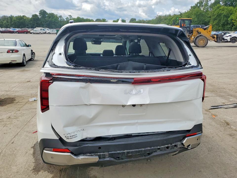 2026 Kia Carnival VIN KNDNE5K31T6561613 COPART salvage auction — REAR END, Pa - Certificate Of Salvage, sold $22,900 on 2026-09-24 (photo 6)