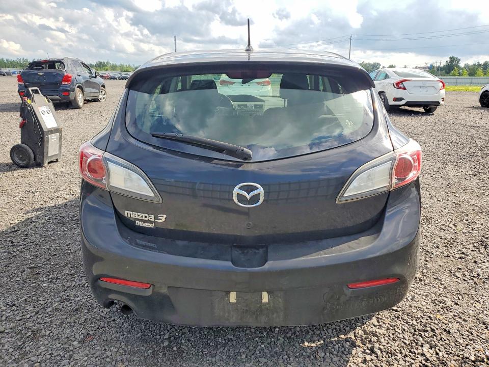 2013 Mazda 3 VIN JM1BL1KF1D1729342 COPART salvage auction — FRONT END, Qc - Gravement Accidente, sold $150 on 2026-09-01 (photo 6)