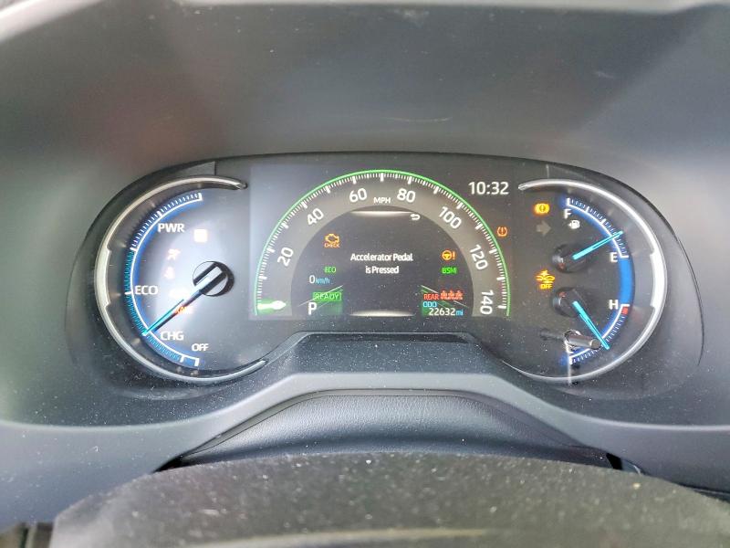 2025 Toyota Rav4 VIN JTMMWRFV1SD350336 COPART salvage auction — FRONT END, NV - CERTIFICATE OF TITLE, sold $12,100 on 2026-08-24 (photo 9)