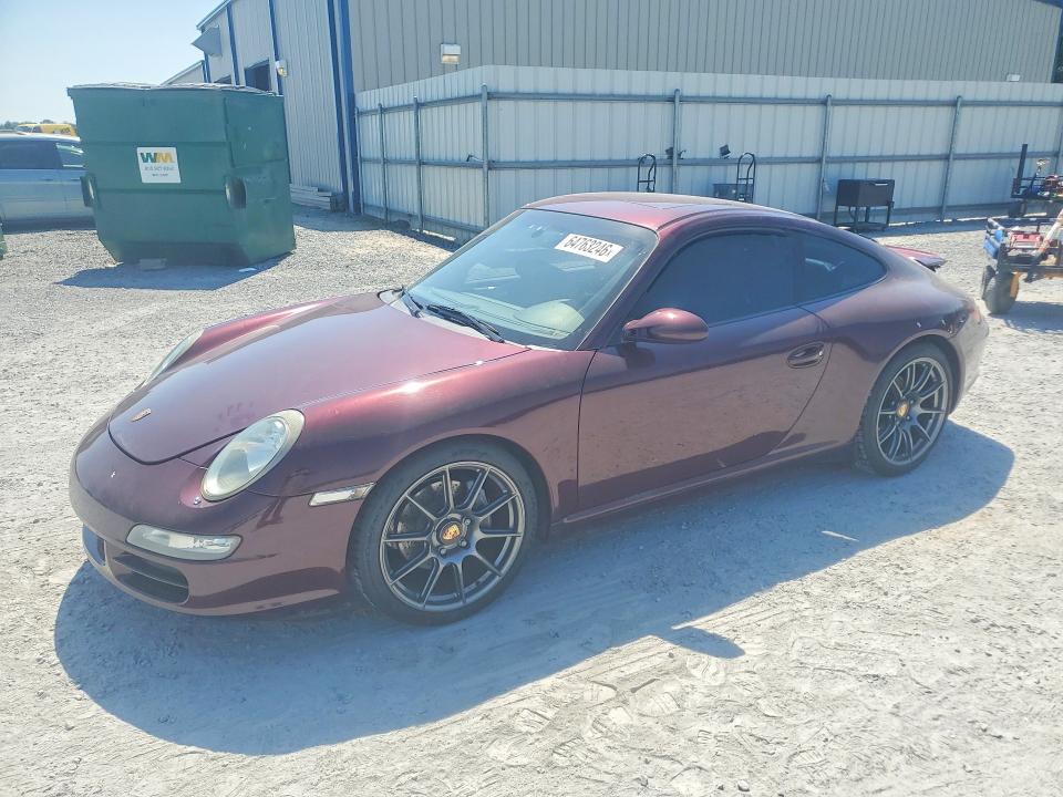 2005 Porsche 911 VIN WP0AA29945S716765 — COPART salvage auction photo