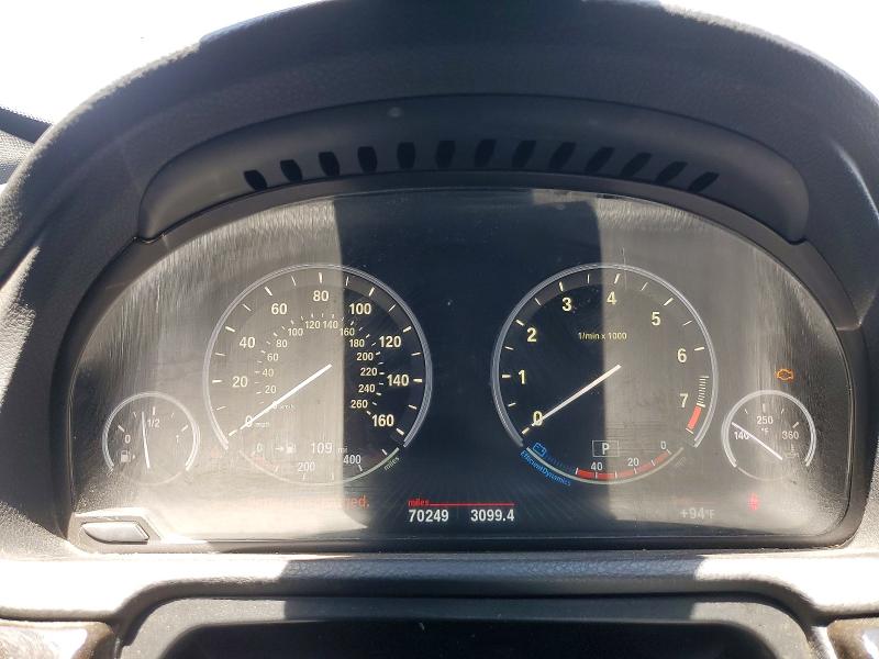 2016 BMW 5er VIN WBA5M4C50GD186776 COPART salvage auction — FRONT END, Ca - Salvage Certificate, sold $2,050 on 2026-08-19 (photo 9)