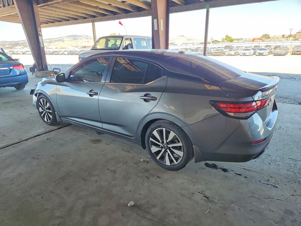 2020 Nissan Sentra VIN 3N1AB8CV9LY231657 COPART salvage auction — FRONT END, Ca - Salvage Certificate, sold $4,900 on 2026-08-27 (photo 2)