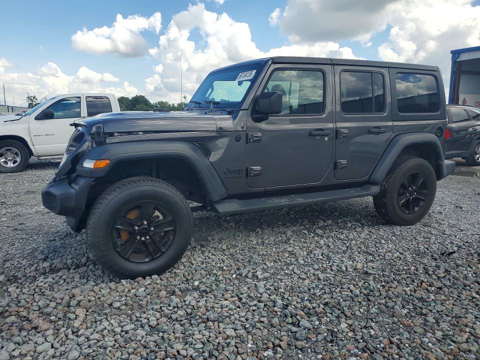2022 Jeep Wrangler / VIN 1C4HJXDN5NW224027 — COPART salvage auction photo