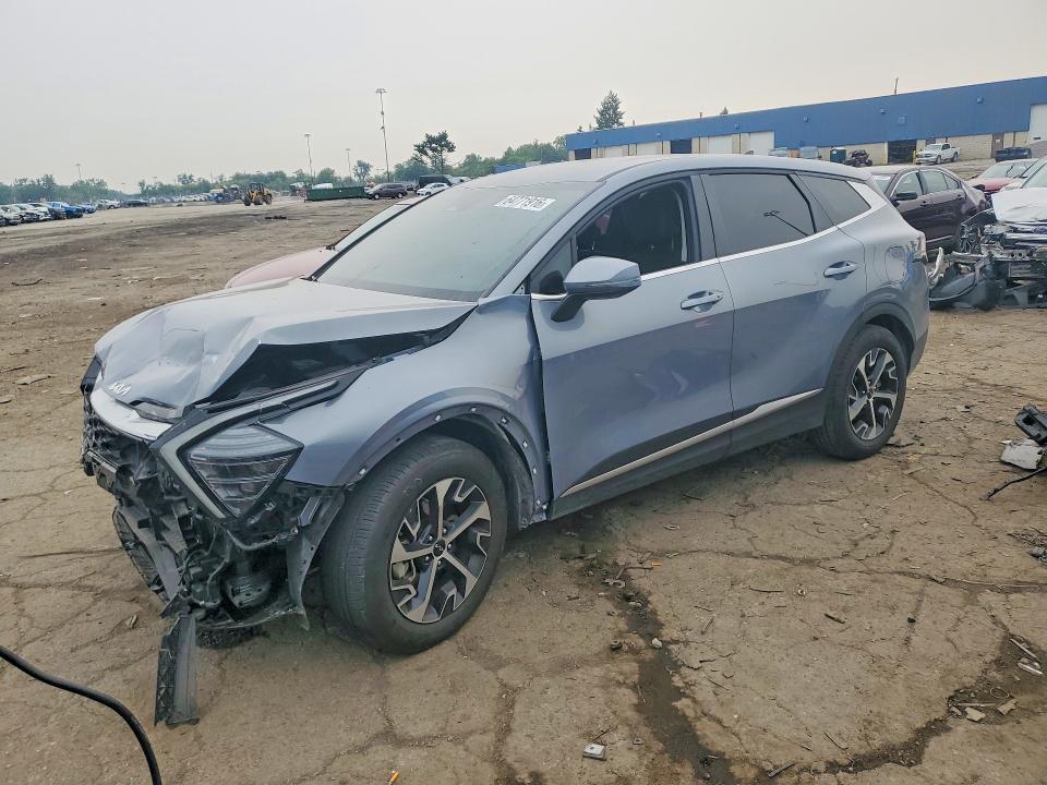 2025 Kia Sportage VIN 5XYK33DF9SG266274 — COPART salvage auction photo