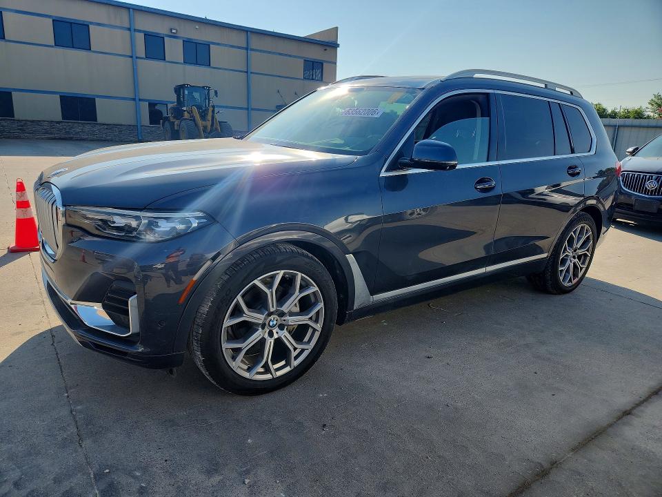 2020 BMW X7 VIN 5UXCW2C00L9B71495 — COPART salvage auction photo