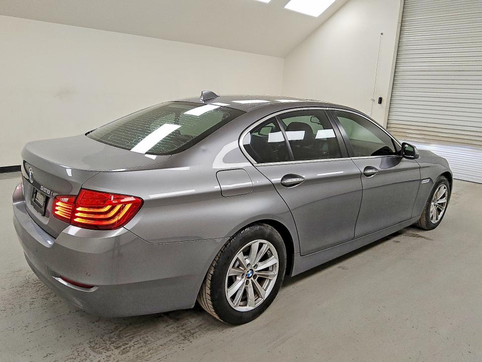 2016 BMW 5 series VIN WBA5A5C51GG349724 COPART salvage auction — MECHANICAL, TX - CERTIFICATE OF TITLE, sold $1,100 on 2026-09-01 (photo 3)