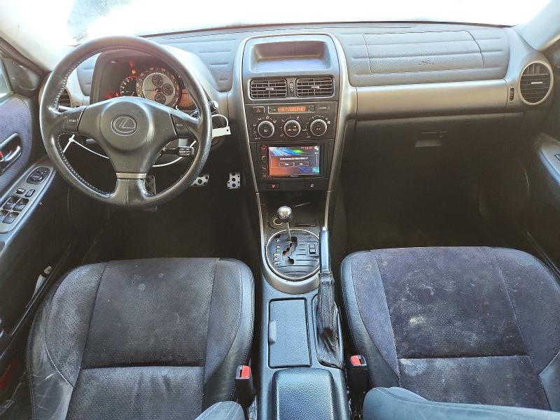 2001 Lexus Is VIN JTHBD182910022720 COPART salvage auction — FRONT END, Ca - Dis/Dlr/Exp Only Clean Title, sold $275 on 2026-09-03 (photo 8)