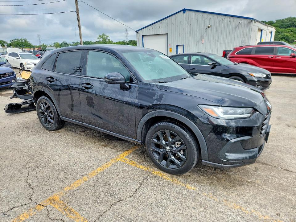 2023 Honda Hr-v VIN 3CZRZ2H51PM733152 COPART salvage auction — REAR END, Il - Salvage Certificate, sold $9,100 on 2026-10-14 (photo 4)