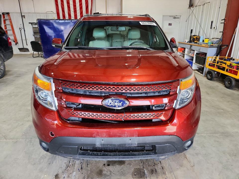 2014 Ford Explorer VIN 1FM5K8F84EGC61699 COPART salvage auction — FRONT END, Id - Salvage Certificate Of Title, sold $1,700 on 2026-09-14 (photo 5)