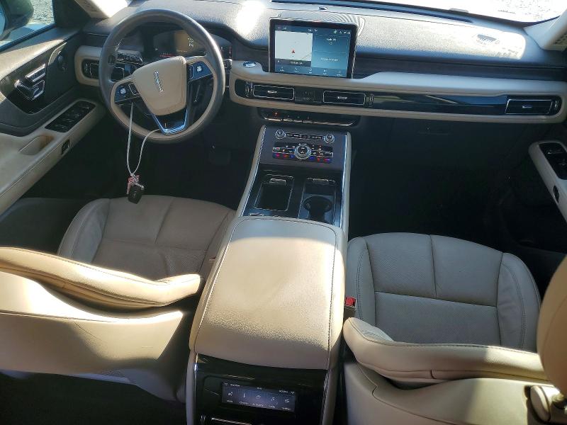 2023 Lincoln Aviator VIN 5LM5J7WC1PGL05563 COPART salvage auction — FRONT END, Ga - Cert Of Title-Salvage, sold $9,100 on 2026-09-14 (photo 8)
