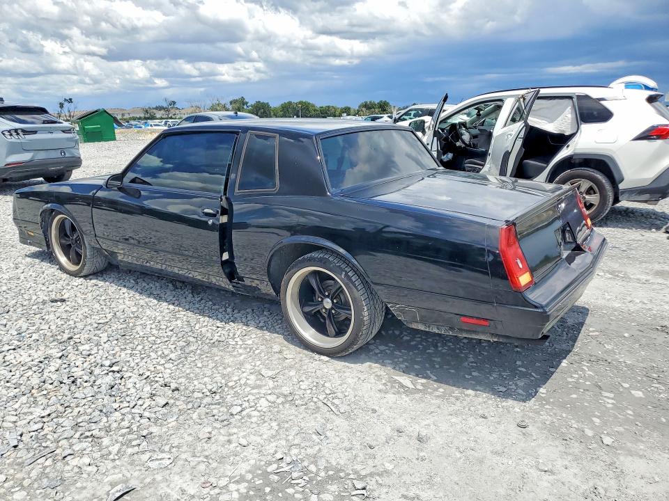 1987 Chevrolet Monte carlo VIN 1G1GZ11G6HR111660 COPART salvage auction — MINOR DENT/SCRATCHES, FL - CERTIFICATE OF TITLE, sold $7,500 on 2026-08-14 (photo 2)